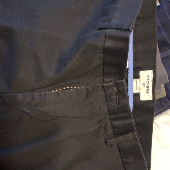 Men’s New Dockers Black Dress Pants - Picture 4 of 6